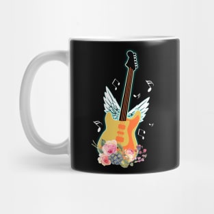 Electric Guitar Rock Music Lover Tank Top Mug